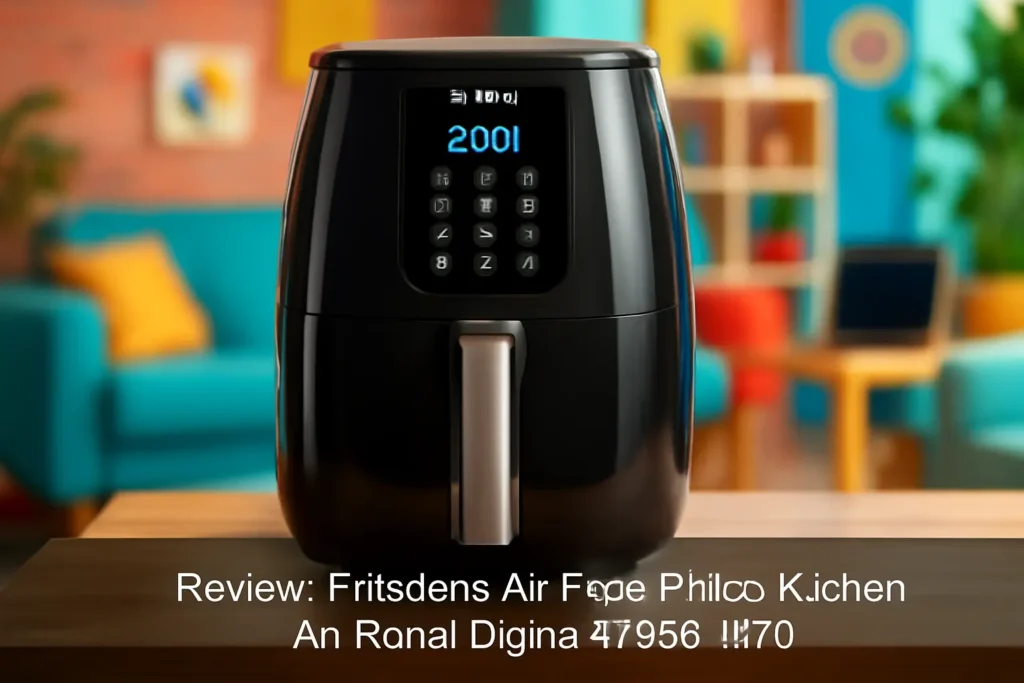 Fritadeira Air Fryer Philco Kitchen Art Painel Digital KFR02 127V