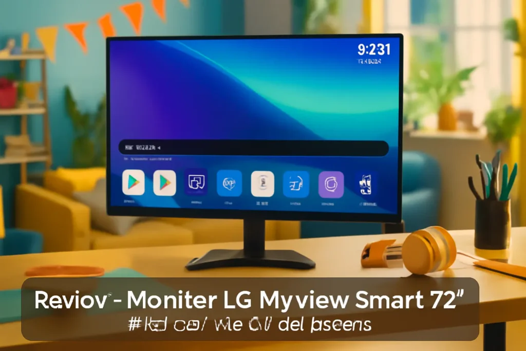 Monitor LG MyView Smart 32” FHD com WebOS e Bluetooth