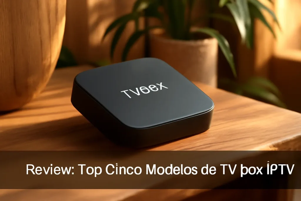 Top Cinco Modelos de TV box ipTV