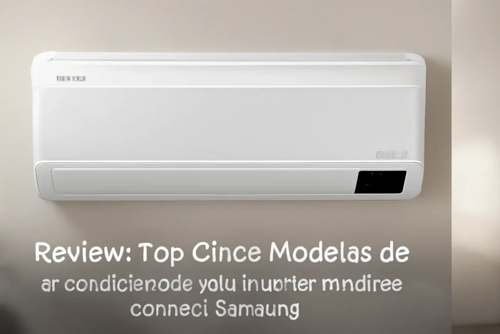 Top Cinco Modelos de ar condicionado split inverter windfree connect Samsung