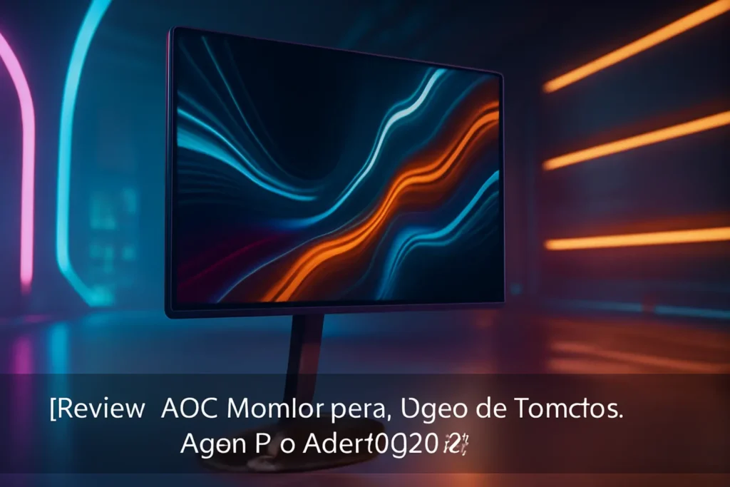 AOC Monitor para Jogos de Torneios Agon Pro AG276QZD2 - OLED, 240 Hz, G-Sync