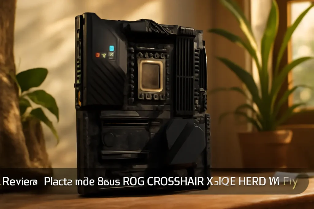 Placa Mãe Asus ROG CROSSHAIR X670E HERO Wi-Fi - AM5, DDR5, M.2, USB 3.2
