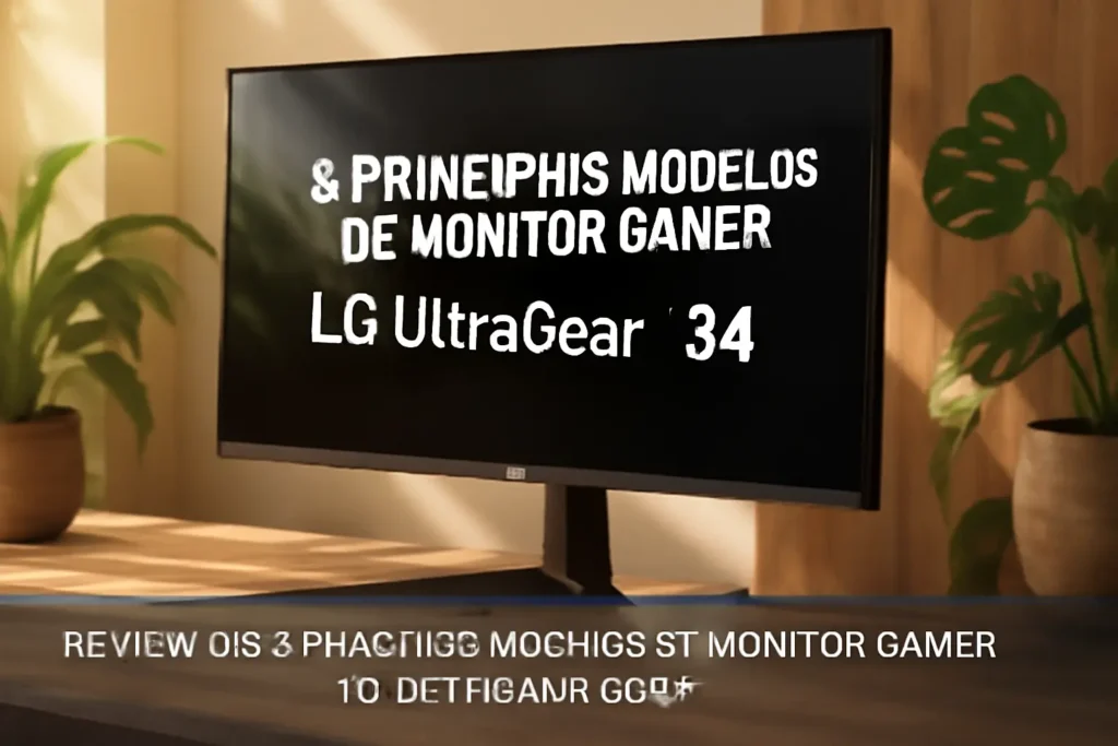 Os 5 Principais Modelos de monitor gamer LG ultragear LG 34