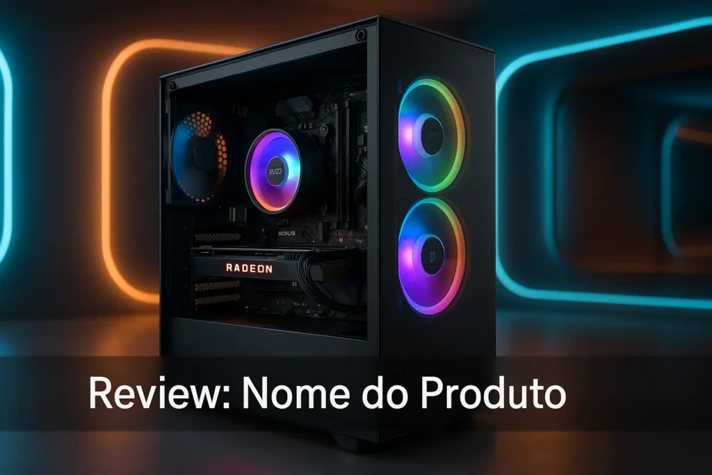 Monte seu PC: Ryzen 5 8400F, RX 7600, 16GB, 1TB SSD