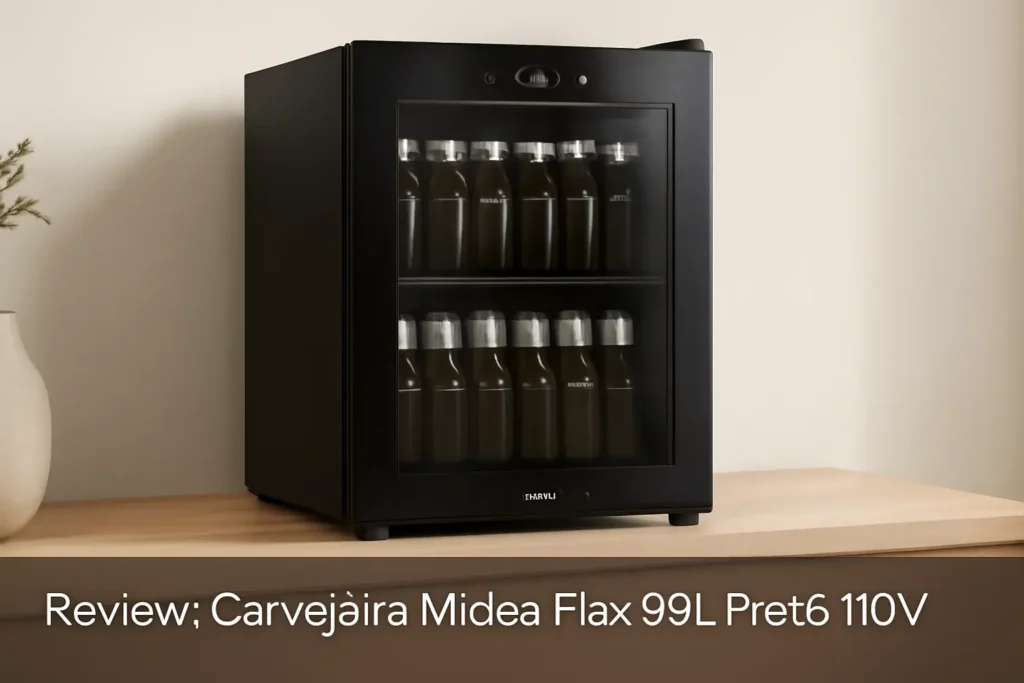 Cervejeira Midea Flex 96L Preto 110V