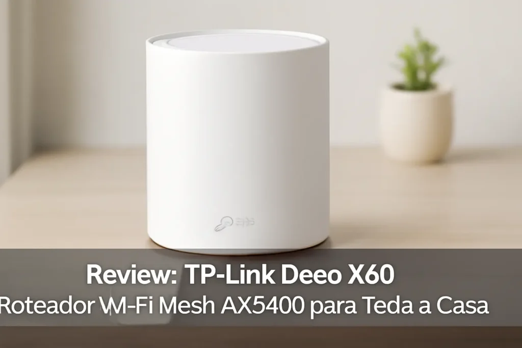 TP-LINK Deco X60: Roteador Wi-Fi Mesh AX5400 para Toda a Casa