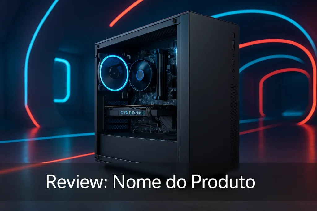 Monte seu PC: i7-4770, GTX 1660 Super, 16GB, 240GB SSD