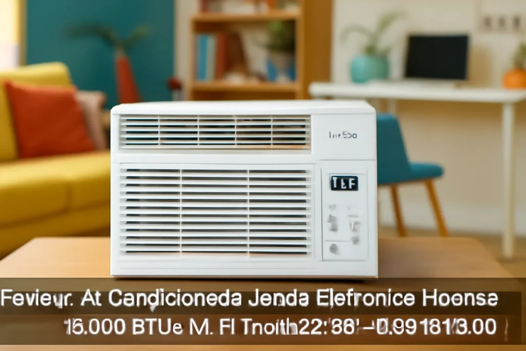 Ar Condicionado Janela Eletrônico Hisense 10.000 BTUs Wi-Fi Frio R-32 AW-10CW2RVGU00