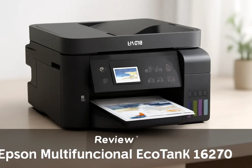 Epson Multifuncional EcoTank L6270: Tanque de Tinta, Wi-Fi, Duplex e ADF
