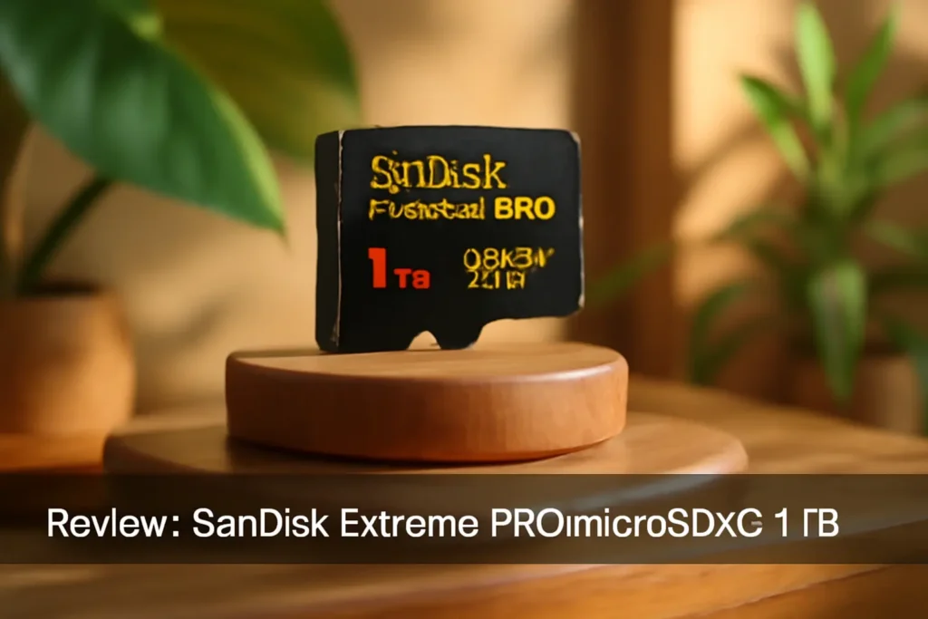 SanDisk Cartão de memória Extreme PRO microSDXC 1 TB - Desempenho e Alta Velocidade para Drones e Câmeras