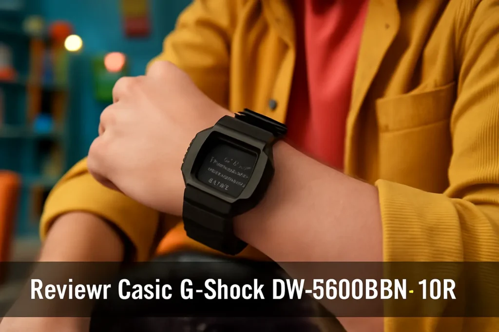 Relógio Casio G-Shock DW-5600BBN-1DR Resistente a Choques