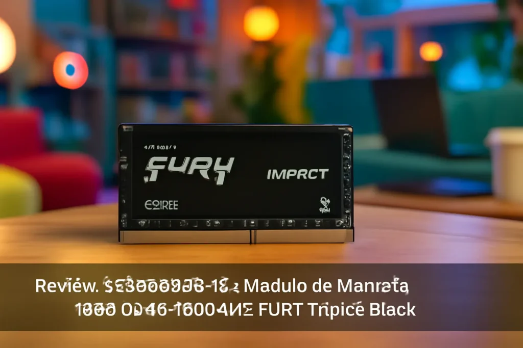 KF548S38IB-16 - Módulo de Memória 16GB DDR5 4800Mhz FURY Impact Black