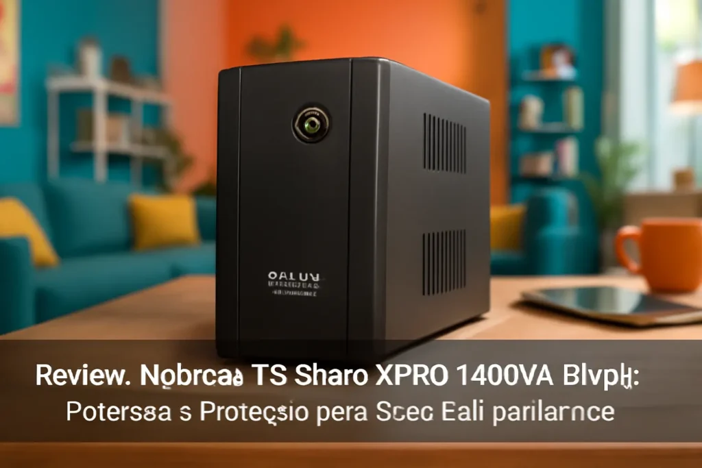 Nobreak TS Shara XPRO 1400VA Bivolt: Potência e Proteção para Seus Equipamentos