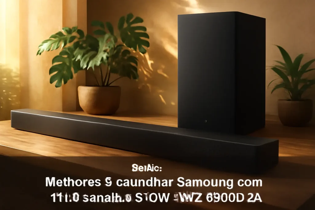 Melhores 5 soundbar Samsung com 11.1.4 canAIs e 656w – hw-q990b/zd