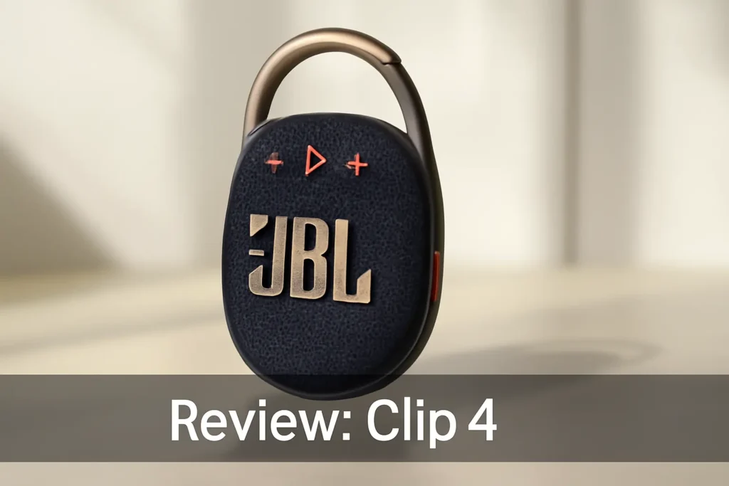 Caixa de Som Clip 4 Bluetooth 4.2: Alto-falante Portátil Impermeável