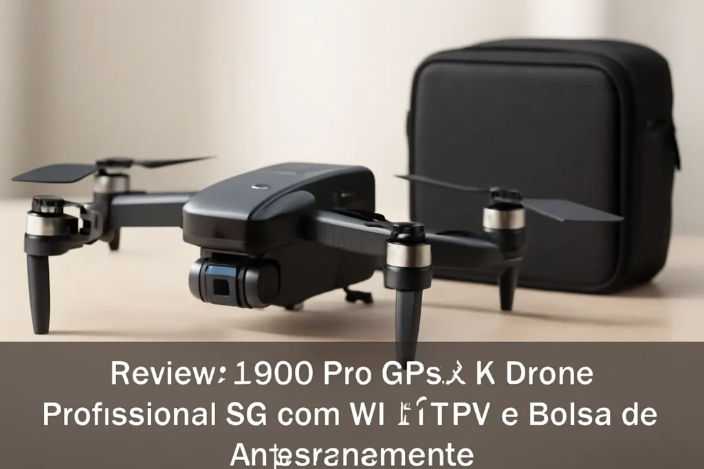 L900 Pro GPS 4K Drone Profissional 5G com Wi-Fi FPV e Bolsa de Armazenamento