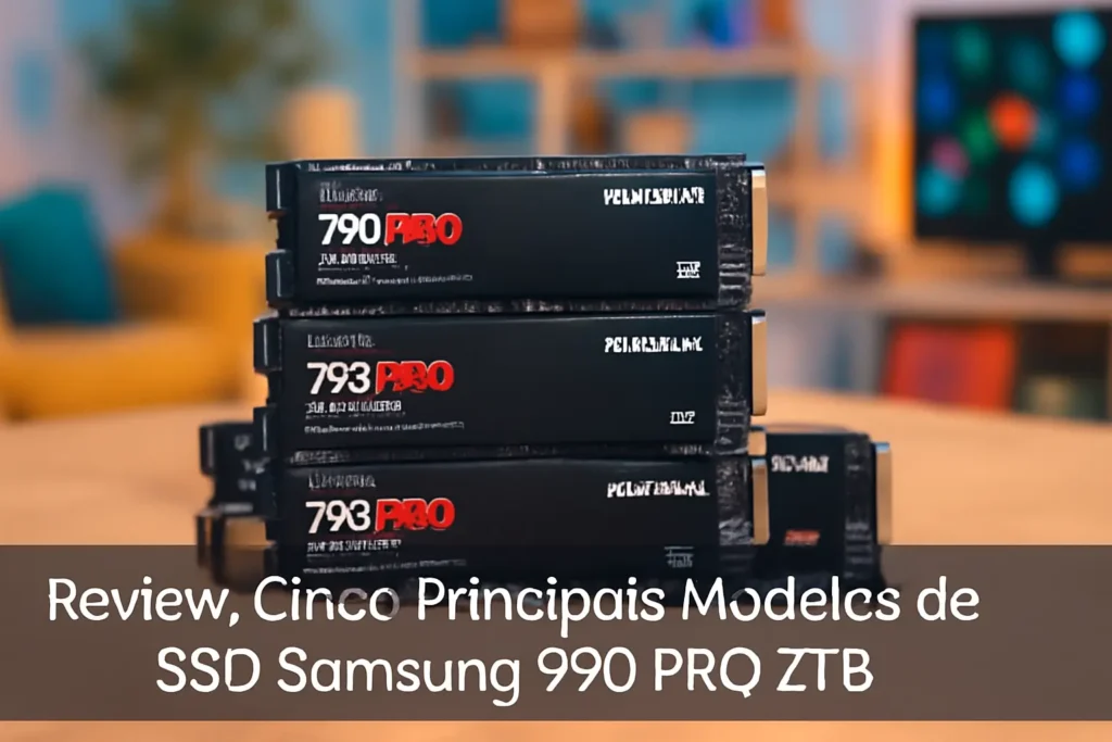 Cinco Principais Modelos de SSD Samsung 990 pro 2tb