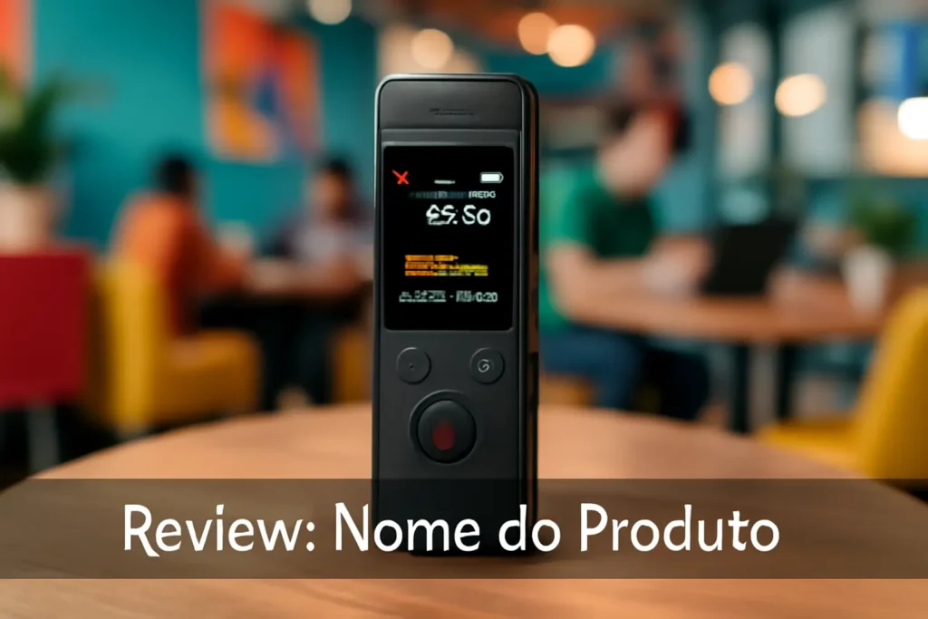 Cinco Melhores Modelos de gravador de voz digital portátil
