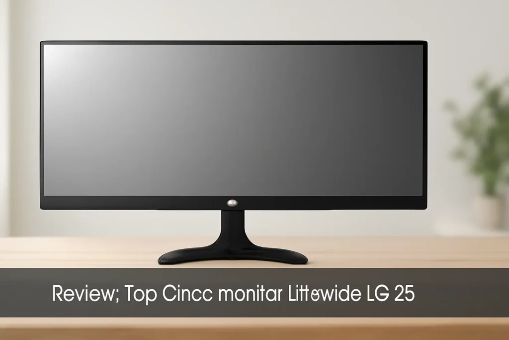 Top Cinco monitor ultrawide LG 25