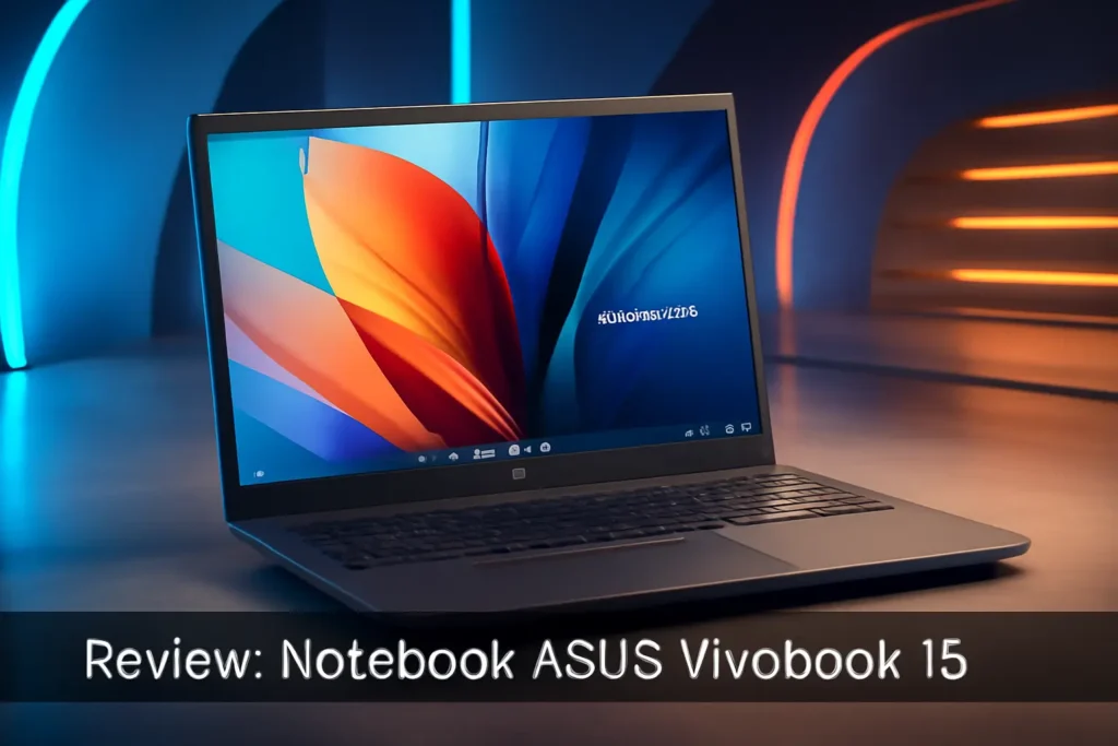 Notebook ASUS Vivobook 15: Desempenho e Durabilidade em um Design Moderno