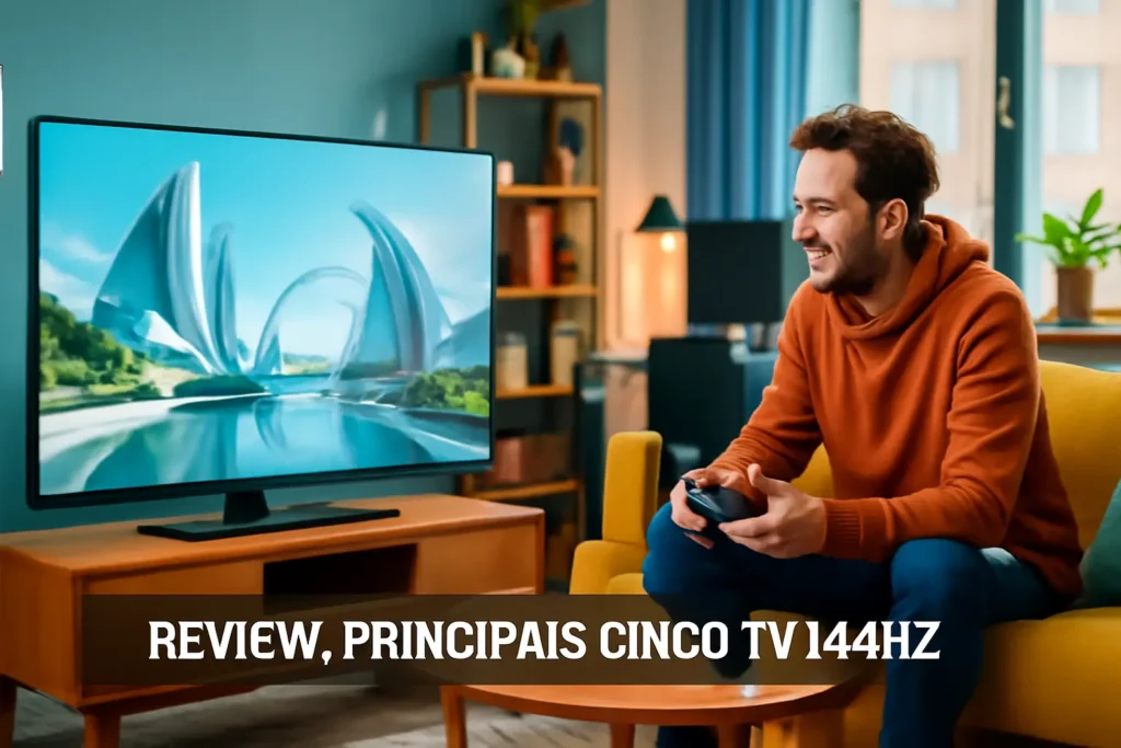 Principais Cinco TV 144hz