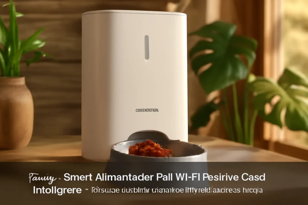Smart Alimentador Pet Wi-Fi Positivo Casa Inteligente: Agendamento de Porções e Sensor Antiobstrução