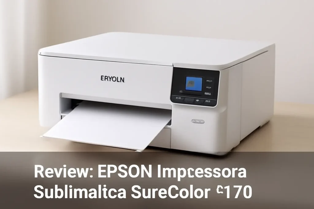 EPSON Impressora Sublimática Surecolor F170: Impressão de Alta Qualidade para Sublimação