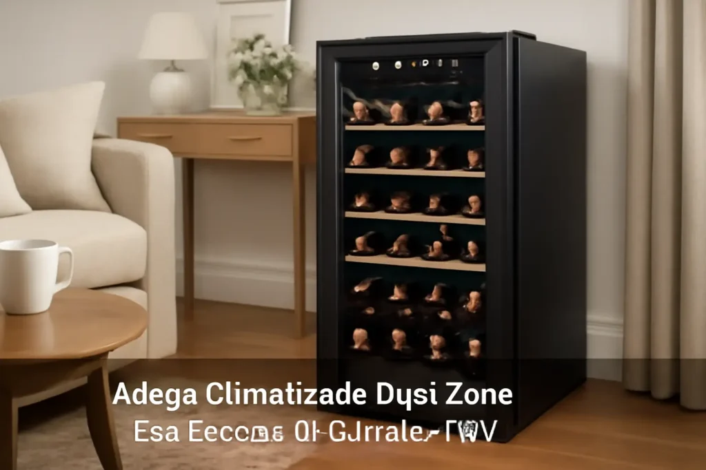 Adega Climatizada Dual Zone Eos Eac33d 33 Garrafas 110v: Armazenamento e Conservação Perfeitos