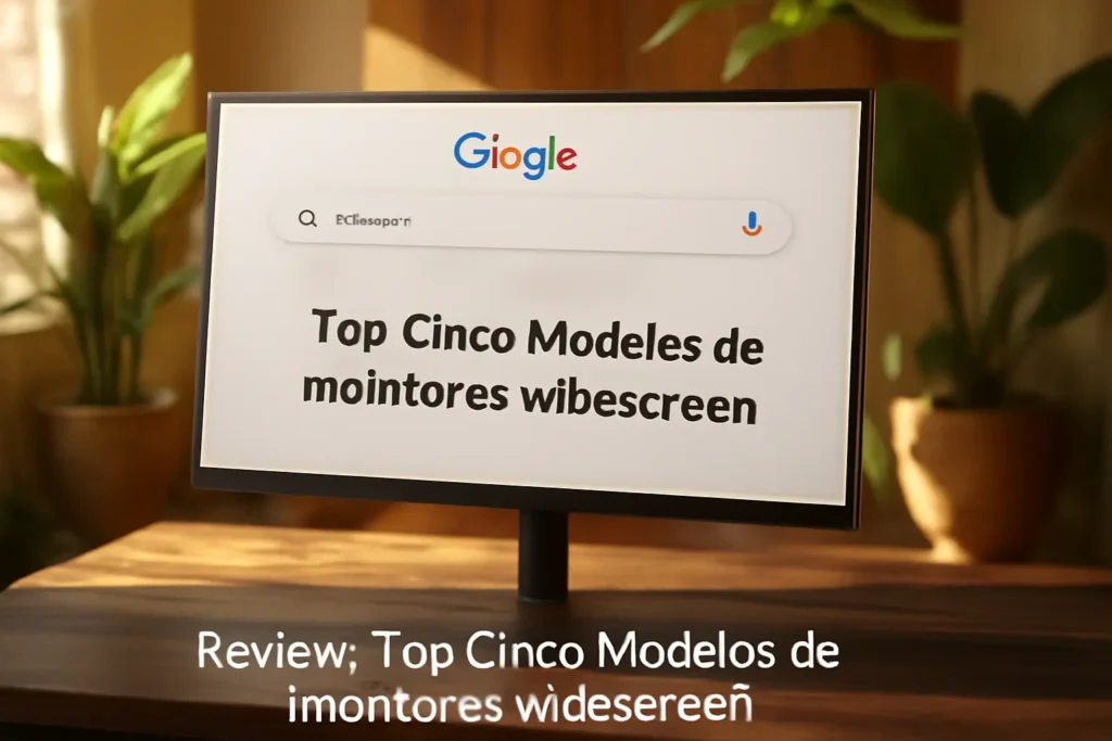 Top Cinco Modelos de monitores widescreen