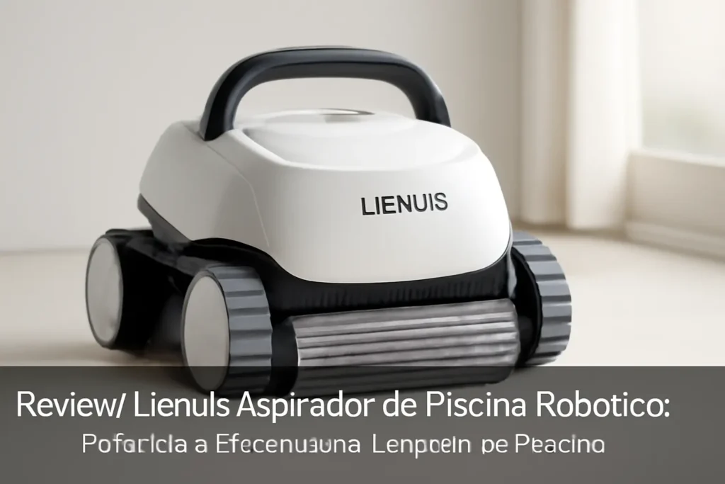 Lienuis Aspirador de Piscina Robótico: Potência e Eficiência na Limpeza de Piscinas