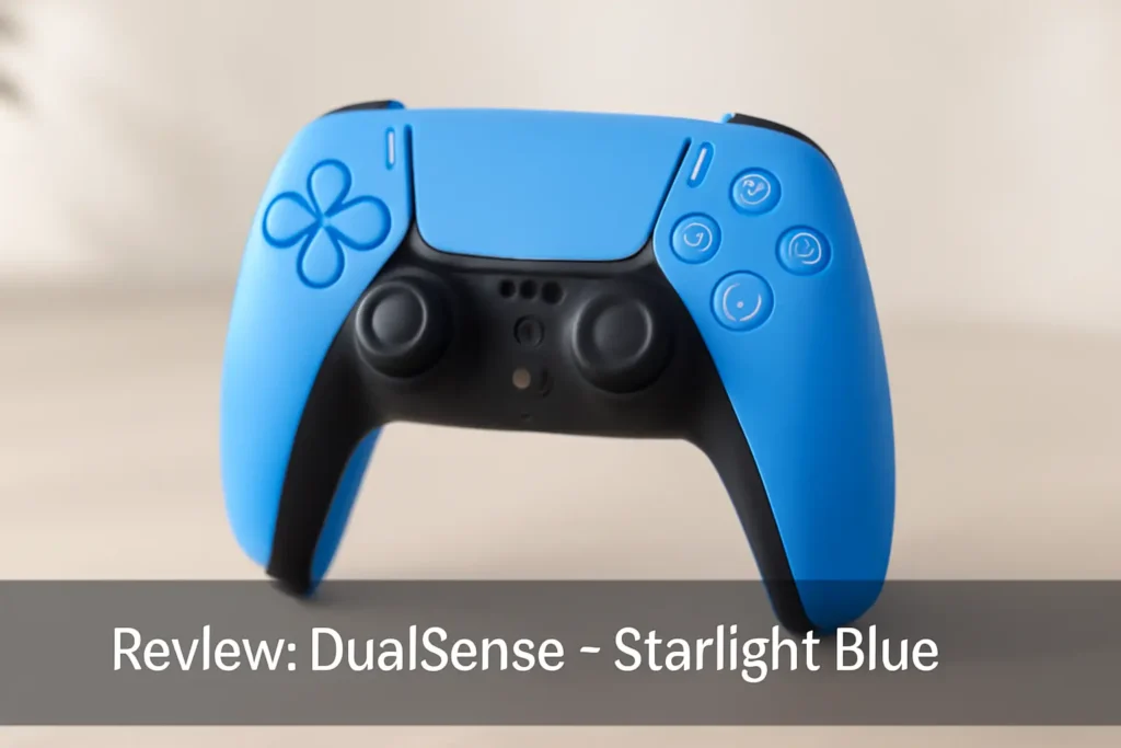 Controle DualSense - Starlight Blue: Imersão, Conforto e Design