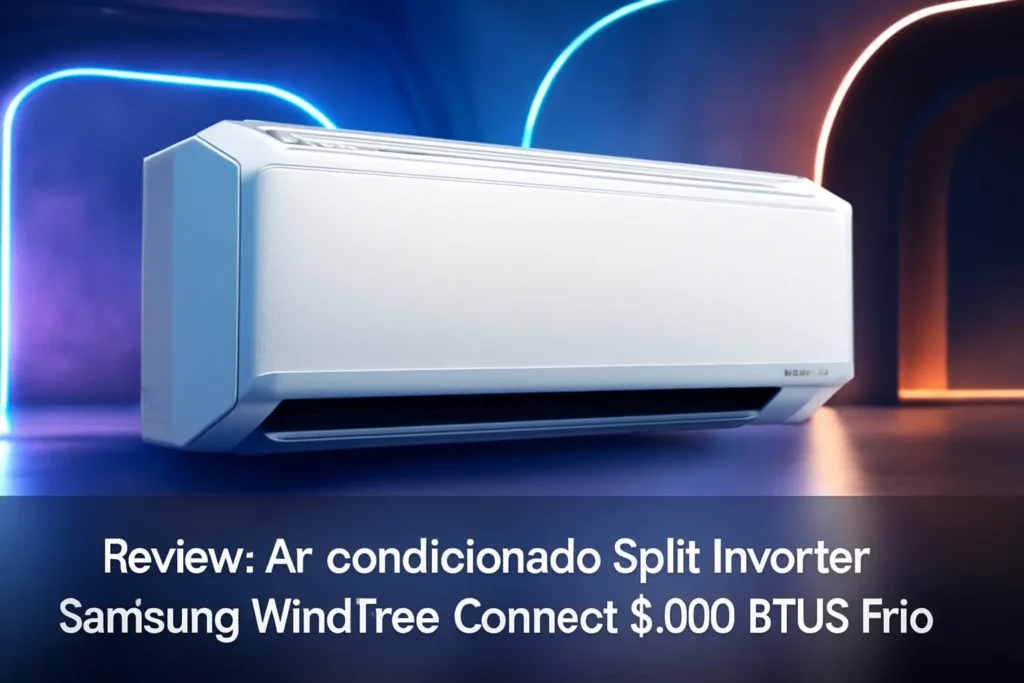 Ar-condicionado Split Inverter Samsung WindFree Connect 9.000 BTUS Frio 220V