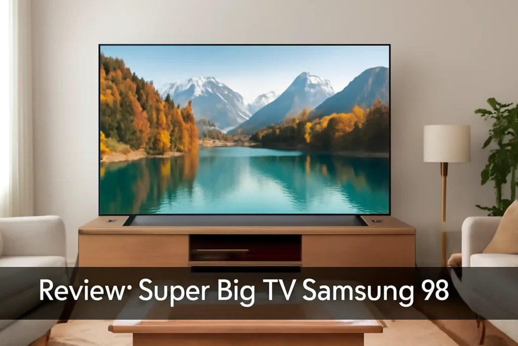 Cinco Melhores Modelos de super big TV Samsung 98