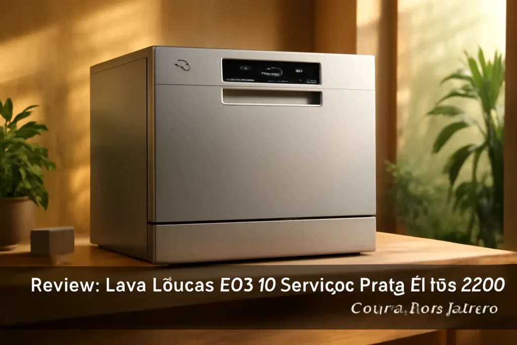 Lava Louças EOS 10 Serviços Prata Ell10s 220V: Compacta e Eficiente