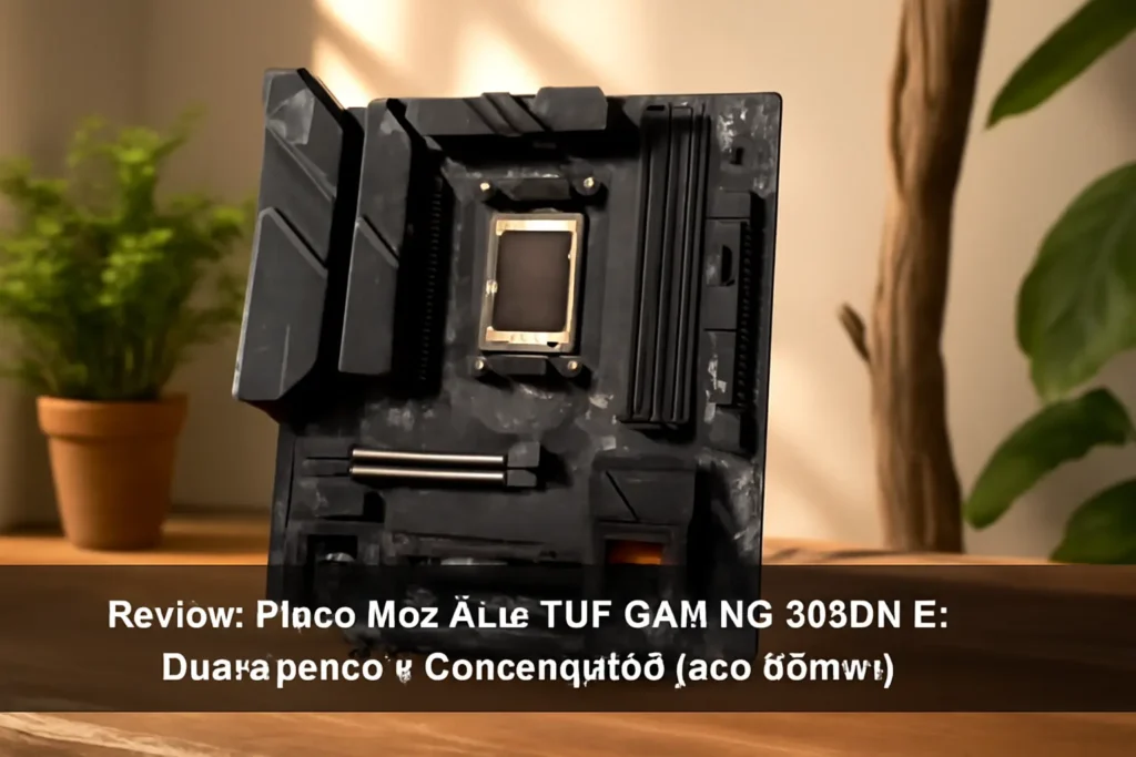 Placa Mãe Asus TUF GAMING B650M-E: Desempenho e Conectividade para Gamers