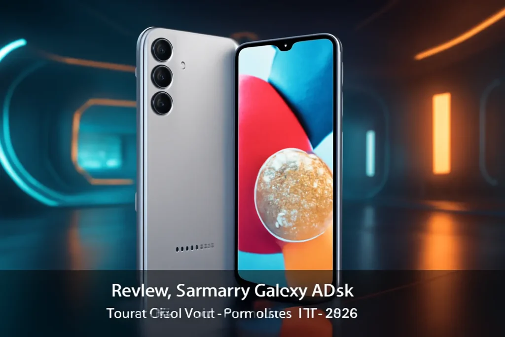 Samsung Celular Galaxy A05s 128GB, 6GB RAM, Tela Infinita 6.7" - Prata