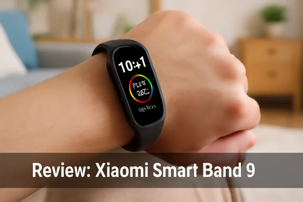 Xiaomi Smart Band 9 - Pulseira de atividade com tela de 1,74" e autonomia de 21 dias