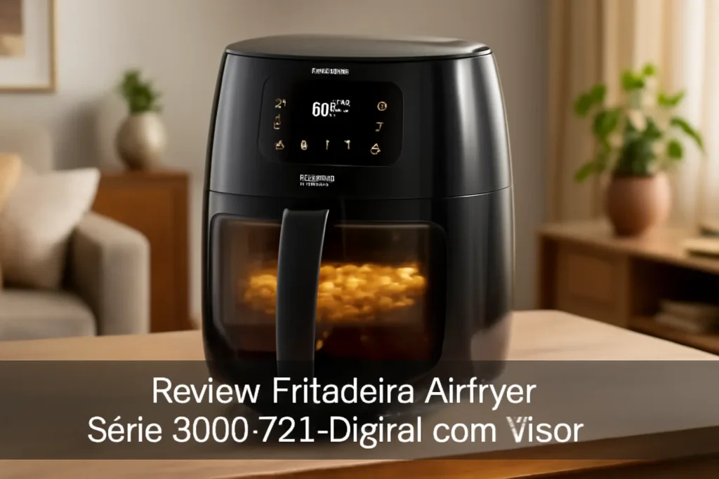 Fritadeira Airfryer Série 3000 7,2L Digital com Visor, Philips Walita