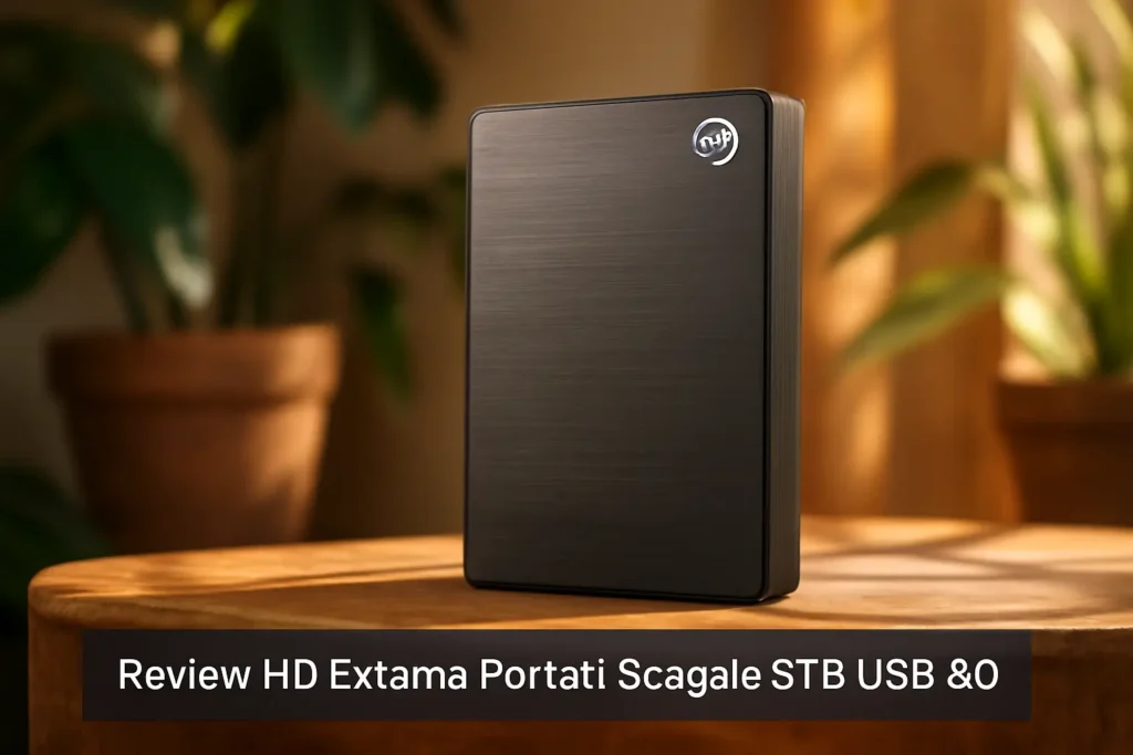 HD Externo Portátil Seagate 5TB USB 3.0 – Armazenamento para PC, Mac, PS4 e Xbox