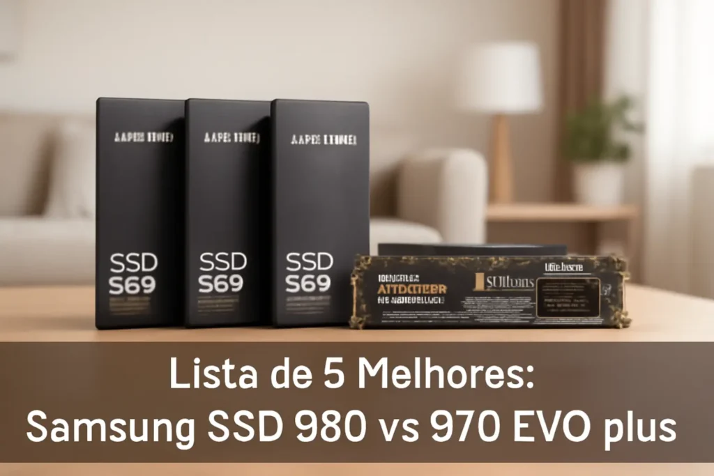 Lista de 5 Melhores: Samsung SSD 980 vs 970 EVO plus