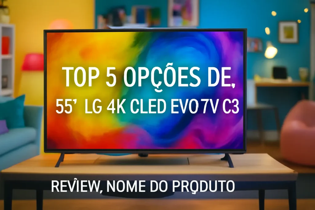 Top 5 Opções de 55” LG 4k OLED EVO TV c3
