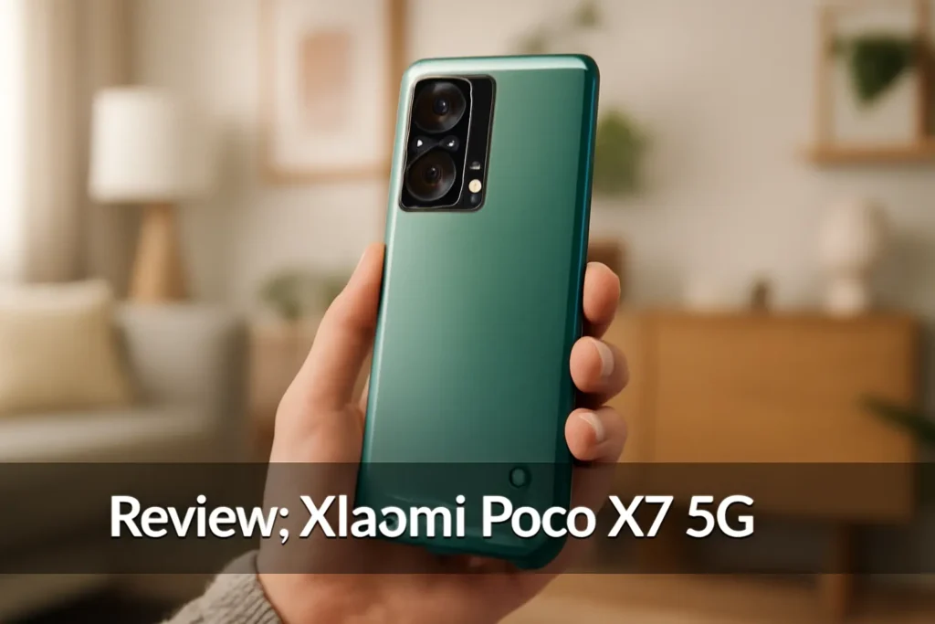 Smartphone Xiaomi Poco X7 5G Green 8GB RAM 256GB ROM