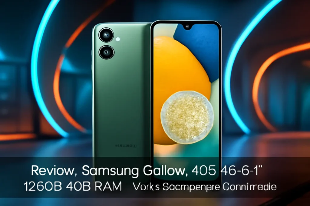 Smartphone Samsung Galaxy A05 4G 6.7" 128GB 4GB RAM - Verde: Desempenho e Conectividade