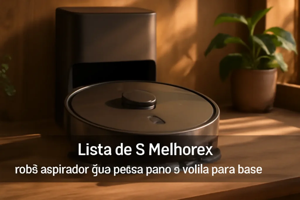 Lista de 5 Melhores: robo aspirador que passa pano e volta para base