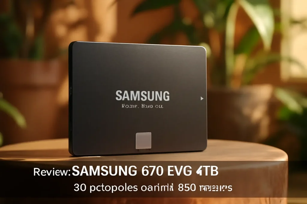 SAMSUNG 870 EVO 4TB 2,5 polegadas SATA III SSD Interno