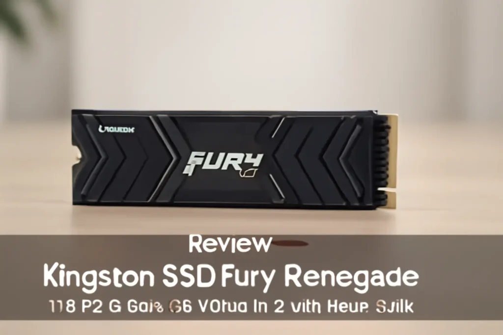 Kingston SSD Fury Renegade 1TB PCIe Gen 4.0 NVMe M.2 com Dissipador de Calor
