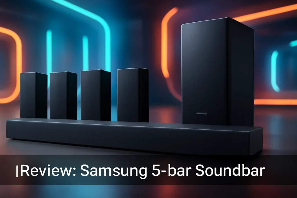 Top Cinco barras de som Samsung