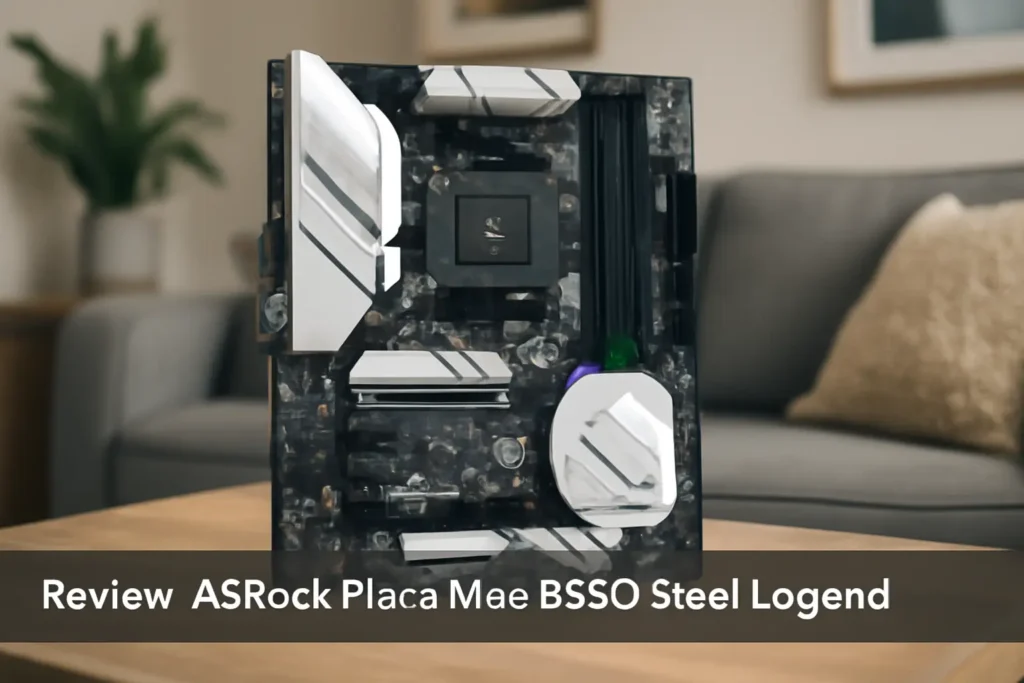 ASRock Placa Mãe B550 Steel Legend - AM4, DDR4, PCIe 4.0, RGB Sync