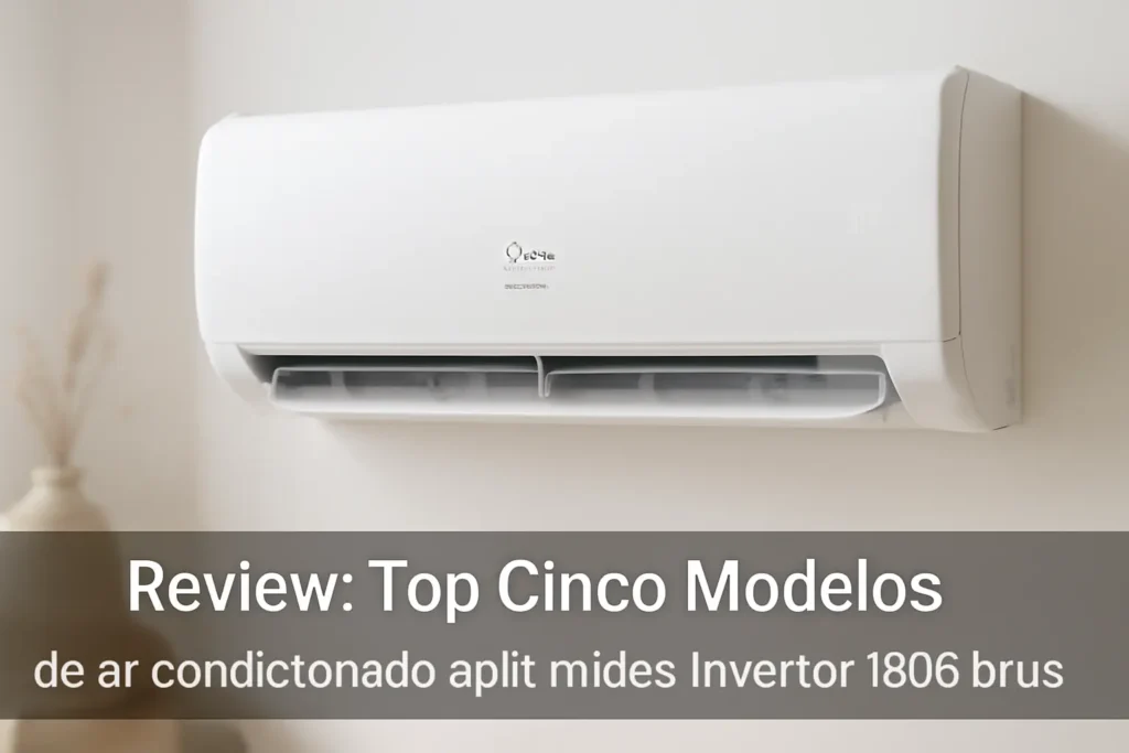 Top Cinco Modelos de ar condicionado split midea inverter 18000 btus