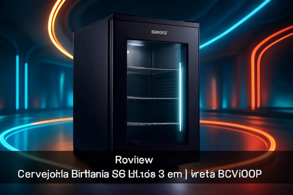 Cervejeira Britânia 96 Litros 3 em 1 Preta BCV130P